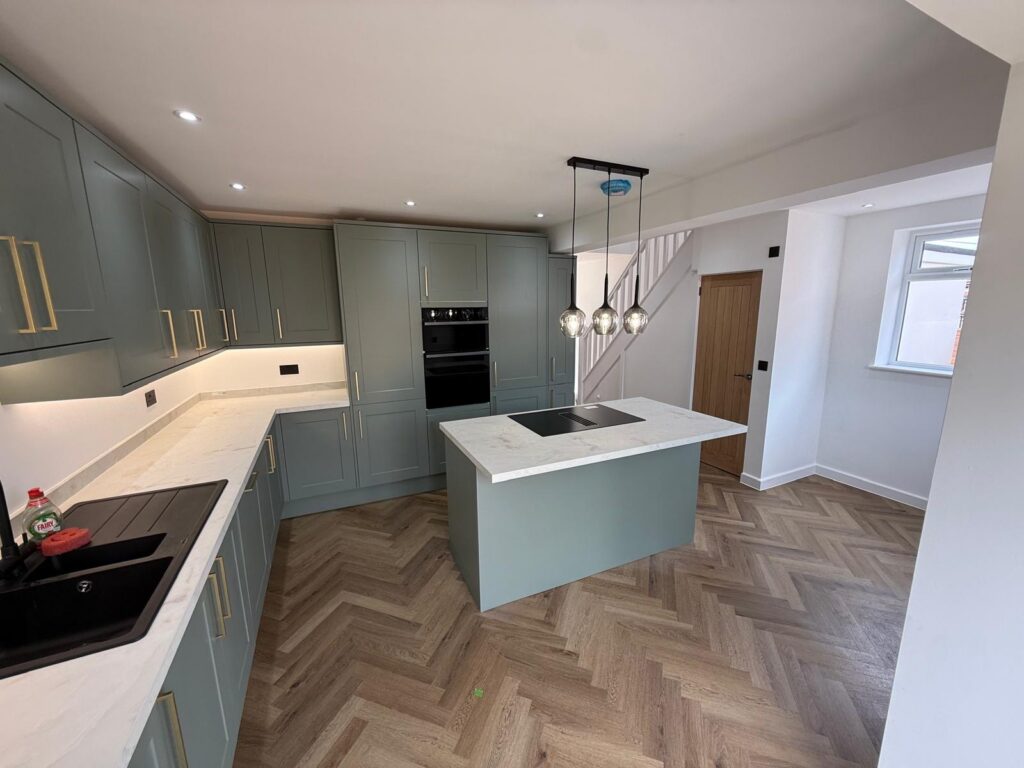 LVT floor installation Northamptonshire